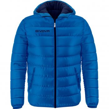 Givova Olanda Chaqueta G013-0204, chaqueta deportiva, material ligero y transpirable, diseño moderno, cierre completo con cremallera, bolsillos laterales con cremallera, puños elásticos, ajuste cómodo