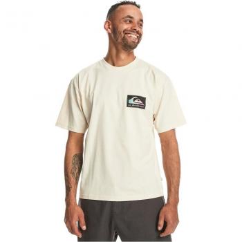 Quiksilver Camiseta De Manga Corta Back Flash