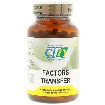 Factors Transfer 90 Caps - Suplemento dietético en cápsulas, contiene extractos de hierbas y compuestos que apoyan la función celular y el sistema inmunológico, presenta un envase de 90 cápsulas