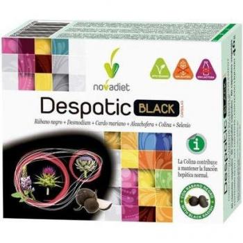 Despatic Black 60 Cápsulas Suplemento Multivitamínico Vegan Novadiet