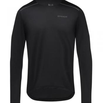Camiseta GOREWEAR Contest 2.0 manga larga negro intenso - XXL
