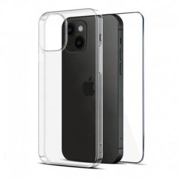 Funda y Protector de Pantalla Cristal Templado para iPhone 15 Plus - Dúo de Vidrio