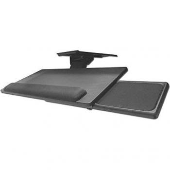 Soporte Doble para Monitor Lindy 40711, Fijo y Ajustable, Negro, VESA 75x75 y 100x100, Hasta 32 y 8 kg