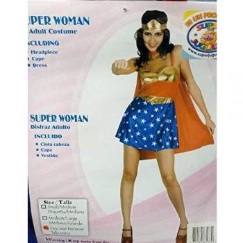 JuguetesFantasia.com Disfraz Adulto Super Woman