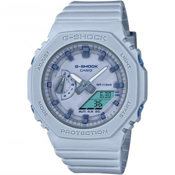 Casio G-Shock GMA-S2100BA-2A2ER Unisex Analog-Digital Wrist Watch with Turquoise Strap and Dial