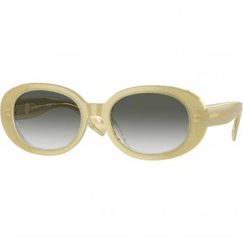 Burberry JB4339 Sunglasses for Women, Color 39628E, Round Frame, Gold