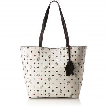 Esprit 018ea1o030, Bolsos totes Mujer, Blanco