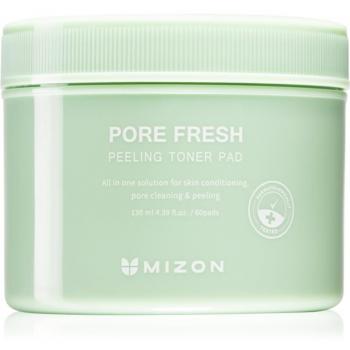 Mizon Pore Fresh Exfoliating Cotton Pads for Sensitive Acne-Prone Skin 60 pc