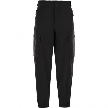 Moncler Grenoble Men's Cargo Pants in Technical Fabric - Black, Size Medium