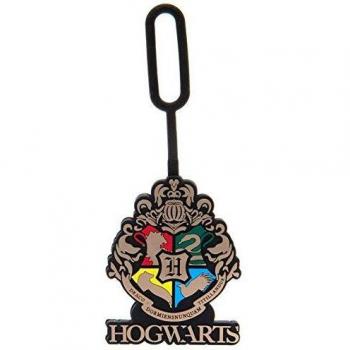 HARRY POTTER Luggage Tag Official Licensed, Etiqueta de Equipaje Hogwarts Producto con Licencia Oficial para Hombre, Varios, One Size