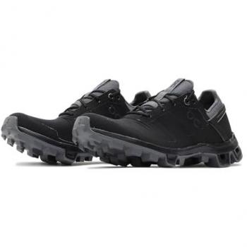 On Cloudventure Peak Women's Low-Top Running Shoes - Black, Size 38