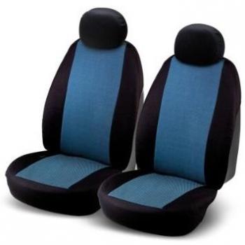 Bottari 10405 Fundas de Asiento Delanteros de Coche J2, Universales, Color Negro y Azul