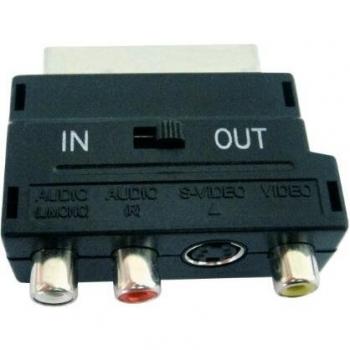 ELBE CA-108-AD - Adaptador para videocámaras, Color Negro