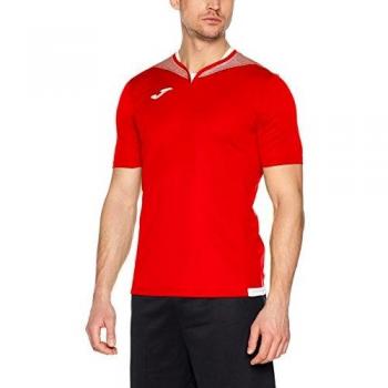 Joma Silver Camiseta de Juego Manga Corta, Hombre, Rojo, 2XL