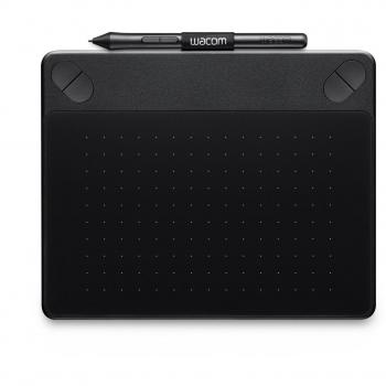 Wacom Intuos Photo - Tableta gráfica, lápiz Intuos Pen, 2540 lpp, 133 pps, tamaño pequeño, color negro