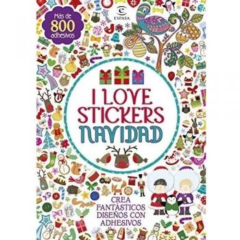 I love stickers Navidad