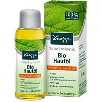 Aceite Bio para la Piel Kneipp - 100 ml con Aceite de Pomelo, Cuidado Intensivo para Cicatrices y Estrías