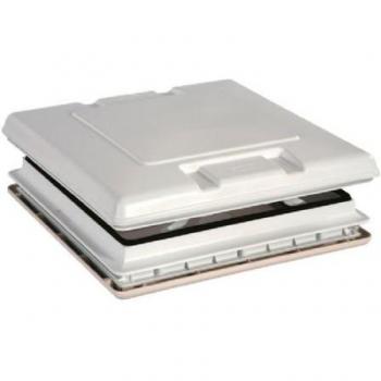 Fiamma 01668-01 Claraboya con estor, ideal para autocaravanas o furgonetas, ventana de 50 cm, color blanco