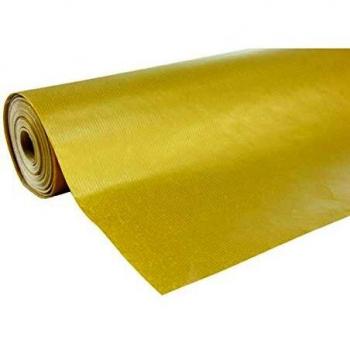 Papel de regalo dorado Clairefontaine, liso, rollo Secare 70 cm x 50 m