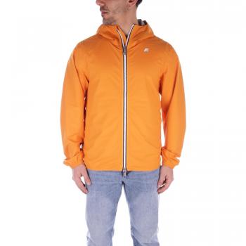 Men's Stretch Dot Lightweight Orange Jacket by K-Way