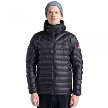 Pajak Phantom Hooded Black Down Jacket for Men XL