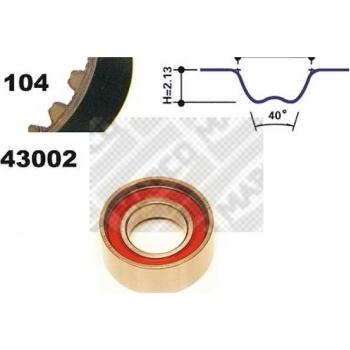 Kit de poleas con correa de distribución MAPCO 23002 para FIAT Punto, Seicento, Panda, Cinquecento, Uno, Tipo y LANCIA Ypsilon, Y10 y AUTOBIANCHI Y10