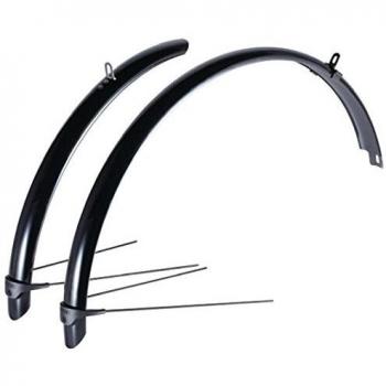 Juego de guardabarros delantero y trasero BBB CityGuard BFD-40 28 negro