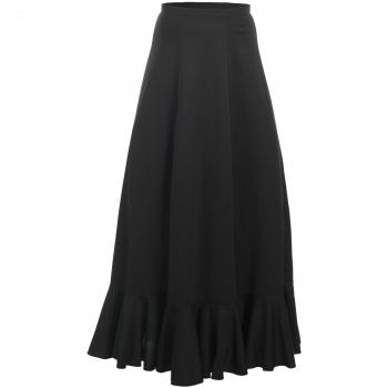 Yebra 601 Falda de Ensayo para Baile, Niñas, Negro, 4