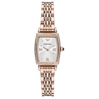 Reloj de Pulsera para Mujer Emporio Armani AR11406 - Caja de Acero Rosa Dorado 26 mm, Resistente al Agua