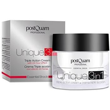 Postquam - Unique 3 in 1 | Crema Triple Acción: Hidronutritiva y Antiarrugas de Acción 24 horas, 50ML