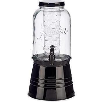 TU TENDENCIA UNICA Jarra con soporte y Enfriador 3800 ml (Negro