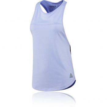 Reebok BQ9415 Camiseta, Mujer, Morado