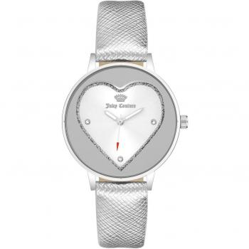 Juicy Couture Women's Silver Quartz Watch JC1235SVSI (Ø 38 mm)
