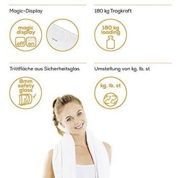 Beurer GS 225 White - Personal Scale Max. 180kg