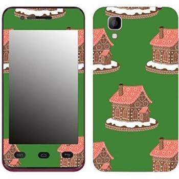Motivos Disagu Design Skin para Wiko Sunset: Lebkuchenhaus - Grün