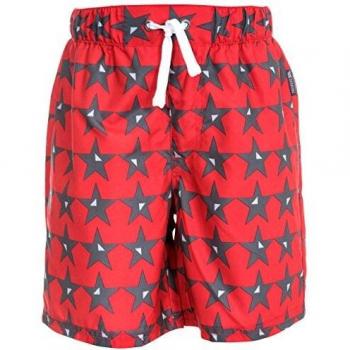 Trespass Pantalones Cortos de Verano para niños/niños/niños/niños pequeños de 2 a 12 años para Actividades al Aire Libre, diversión, Deportes, Ocio, Playa, Vacaciones, Color Rojo, 5/6