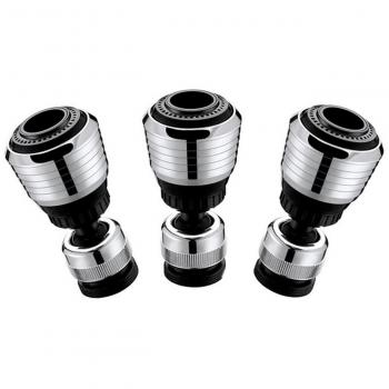 3 piezas 22 mm La boquilla del filtro de agua, Grifo de la cocina con sello, Aerador del fregadero de la burbuja del tambor de 360 grados