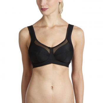 Sujetador de mujer Anita Clara Comfort Soft BH sin aros, negro, talla 85G