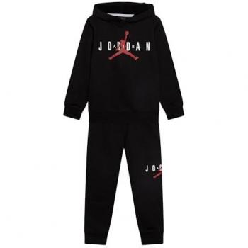 Conjunto Deportivo Infantil Nike Jordan Sostenible Negro