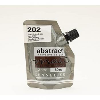 Sennelier Color acrílico mate Serie Abstract Matt 60 ml 202 Terra D'Sombra Brucida