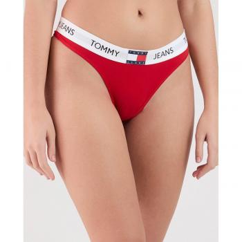 Tanga Heritage Acanalado rojo Tommy Jeans