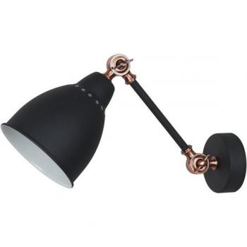 Aplique Industrial y Retro Sonny Graphite, 1 Luz, E27