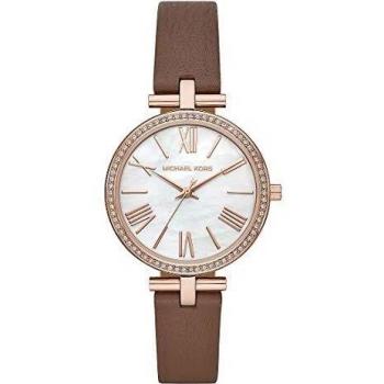 Michael Kors Reloj Analógico para Mujer de Cuarzo con Correa en Cuero MK2832