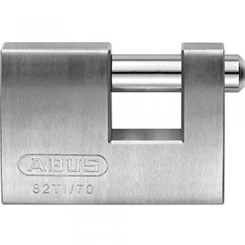 Candado Rectangular Titalium Monoblock 82TI/70 de Abus en Caja de 6 Unidades
