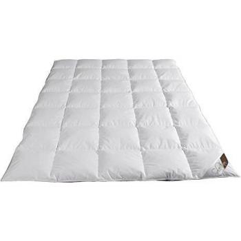 Böhmerwald 309610-11 edredón de plumón con 2,5 cm de grosor, 100% plumón, 135 x 200 cm, 490 G