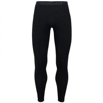 Icebreaker 260 Tech Pantalones, Hombre, Negro/Gris