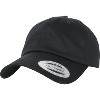 Low-Profile Organic Cotton Black Cap
