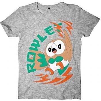 Pokémon Sun & Moon Rowlet T-Shirt Medium
