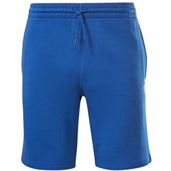 Reebok Pantalones Cortos Identity Fleece Azul para Hombre S Regular