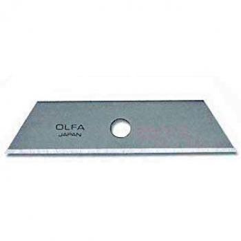 Repuesto de Cuchilla Trapezoidal Olfa SKB-2/5B para Cutter SK, Ancho 18mm, Blister de 5 Unidades